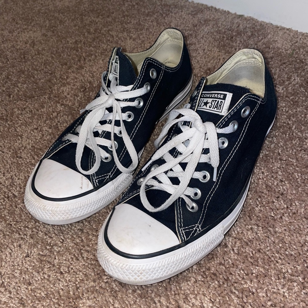 Converse all star black- size 11 womens